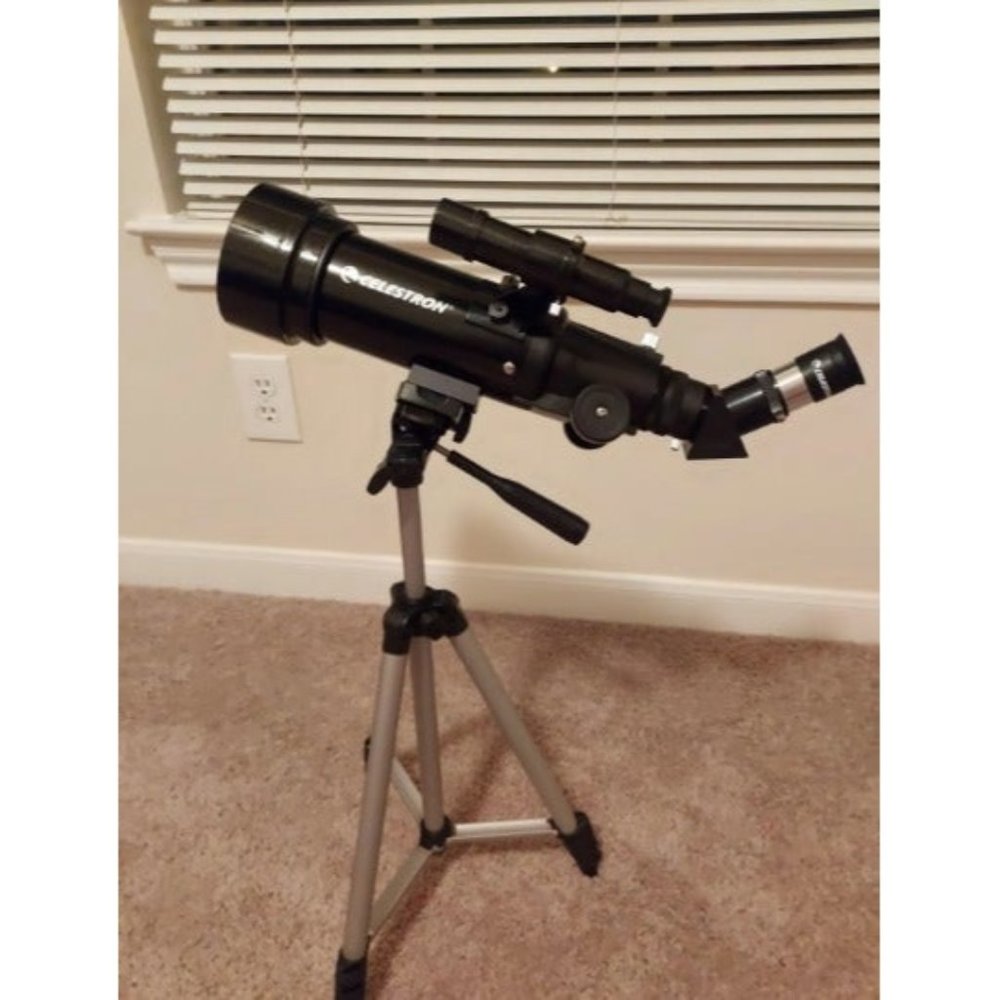 Celestron - 70mm Travel Scope - Portable Refractor Telescope -Fully-Coated Glas